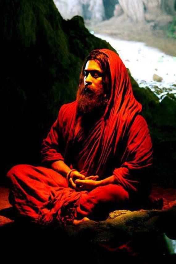 Bodhidharma Meditating